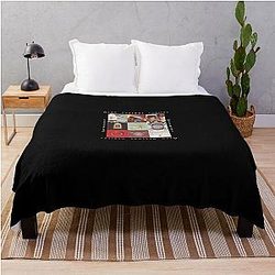 Best of The Alan Band Logo Graphic Throw Blanket