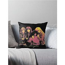 The Bangles Band Throw Pillow