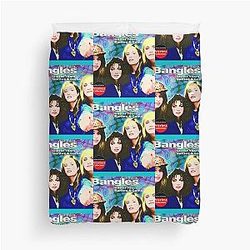 the bangles popular rock and roll duvet cover