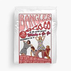 The Bangles go Shirt Duvet Cover