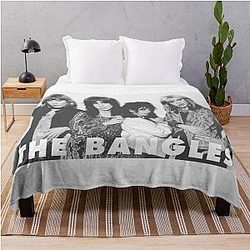 The Bangles Retro Throw Blanket