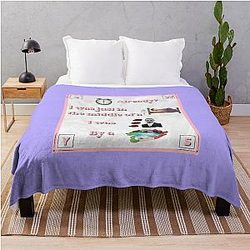 Sweetwater Youth Summer - The Bangles Manic Monday Throw Blanket