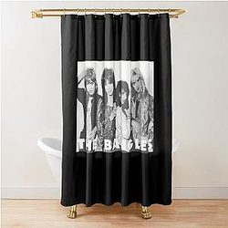 The Bangles Retro Shower Curtain