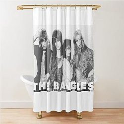 The Bangles Retro Shower Curtain
