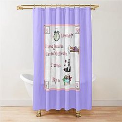 The Bangles' Manic Monday Shower Curtain