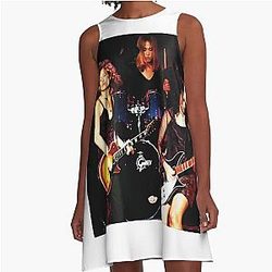 Bangles 5 Most Impactful Female Bands A-Line Dress