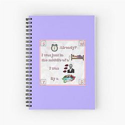 The Bangles Manic Monday Spiral Notebook