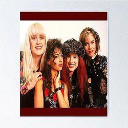 the bangles popular classic music poster