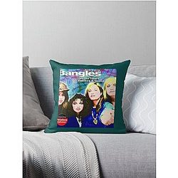 the Bangles very Popular Music Rock and Roll Throw Pillow
