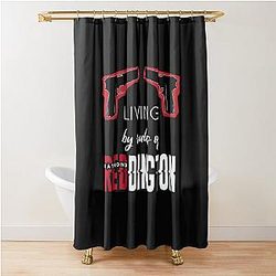 The Blacklist Raymond Reddington Living By Raymond Reddington Rules Shower Curtain