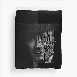 Reddington – The Blacklist Quote Duvet Cover