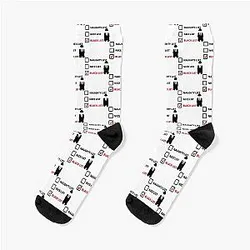 The Blacklist sic show design Socks