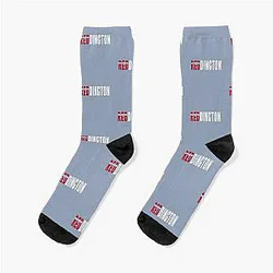 The Blacklist Raymond Red Reddington Themed Christmas Socks