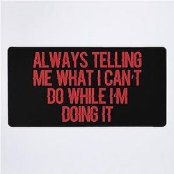 The Blacklist Reddington Quote Desk Mat