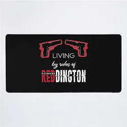 The Blacklist Raymond Reddington Living By His Rules Desk Mat