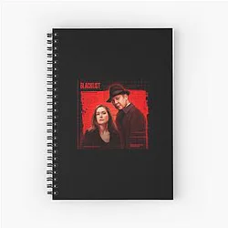 The Blacklist Raymond Reddington Elizabeth Keen Spiral Notebook