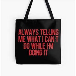 The Blacklist Reddington Quote Tote Bag