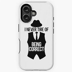 The Black List Quotes iPhone Case