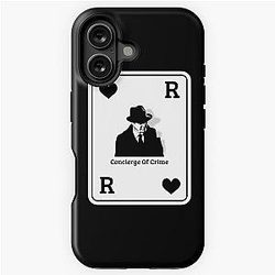 The Blacklist Raymond Reddington - Concierge of Crime On Ace Playing Card iPhone Case
