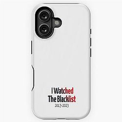 The Blacklist Farewell Design iPhone Tough Case