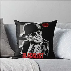 The Blacklist Fan Poster Throw Pillow