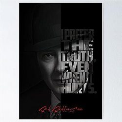 Red Reddington - The Blacklist Quote Poster