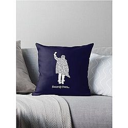 The Breakfast Club White Throw Pillow