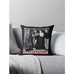 The Breakfast Club Post Throw Pillow