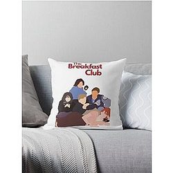 Minimalist The Breakfast Club Design Pillow