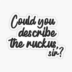 The Breakfast Club - The Ruckus Sticker
