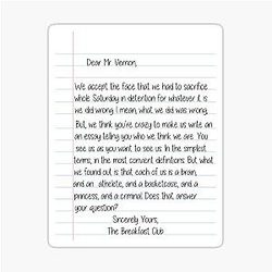 The Breakfast Brian's Letter