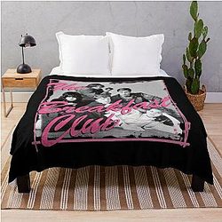 Breakfast Club Grundge T-Shirt Throw Blanket