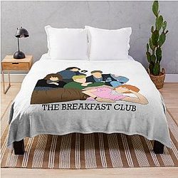 The Breakfast Club 1985 Throw Blanket