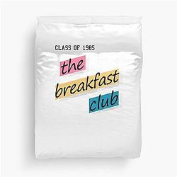The Breakfast Club 1980s Duvet Cover