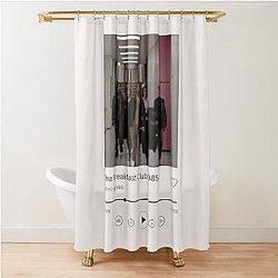 The Breakfast Club Movie Poster Shower Curtain