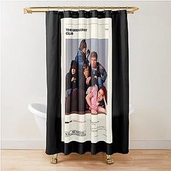 The Breakfast Club Minimalist Home Shower Curtain