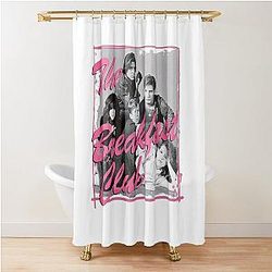 The Breakfast Club Grunge Shower Curtain