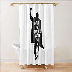 The Breakfast Club T-Shirt Don't You Forget Me Shower Curtain
