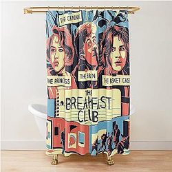 The Breakfast Club Movie Poster Curtain