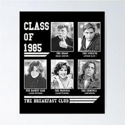 The Breakfast Club1985 Poster