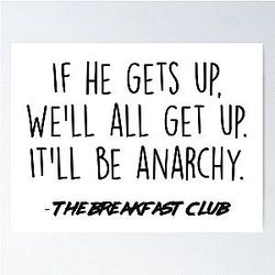 The Breakfast Club Poster