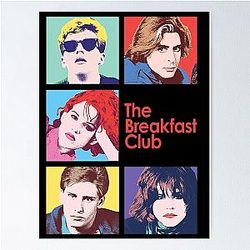 The Breakfast Club Classic Poster