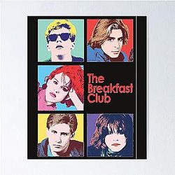 The Breakfast Club Classic T-Shirt Poster