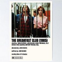 The Breakfast Club Poster
