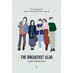 The Breakfast Club Notebook: Wide Ruled Lined Paper Writing Journal 110 Pages 6 x 9 Inches
