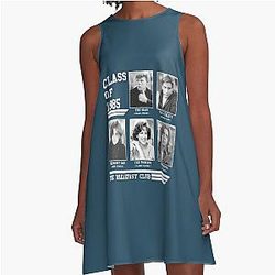 The Breakfast Club 1985 A Line Dress