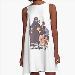 Ally Sheedy Emilio Estevez Ferris Bueller John Hughes Sixteen Candles The Breakfast Club A-Line Dress