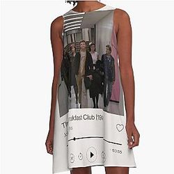 The Breakfast Club Movie Poster A-Line Dress
