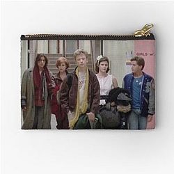 The Breakfast Club Rectangle less coloured Zipper Pouch
