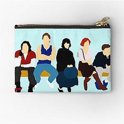 The Breakfast Club John Hughes Unique Minimalist Design Zipper Pouch